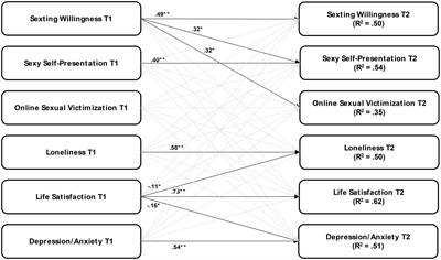 A Longitudinal Study on Online Sexual Engagement, Victimization, and Psychosocial Well-Being